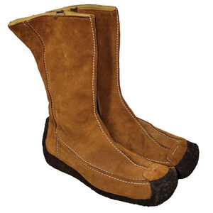 Melvin & Hamilton Boots Womens Size 8 - 8.5 Brown Leather Gorpcore Shoes Horse